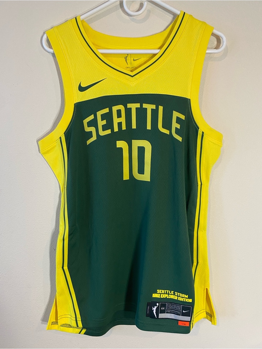 Nike Sue Bird Seattle Storm Jersey Explorer Edition $100 - Medium